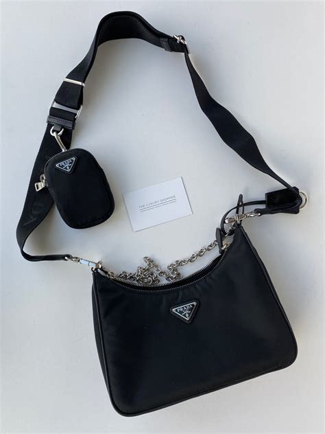 black prada bag ebay|prada cross body bag nylon.